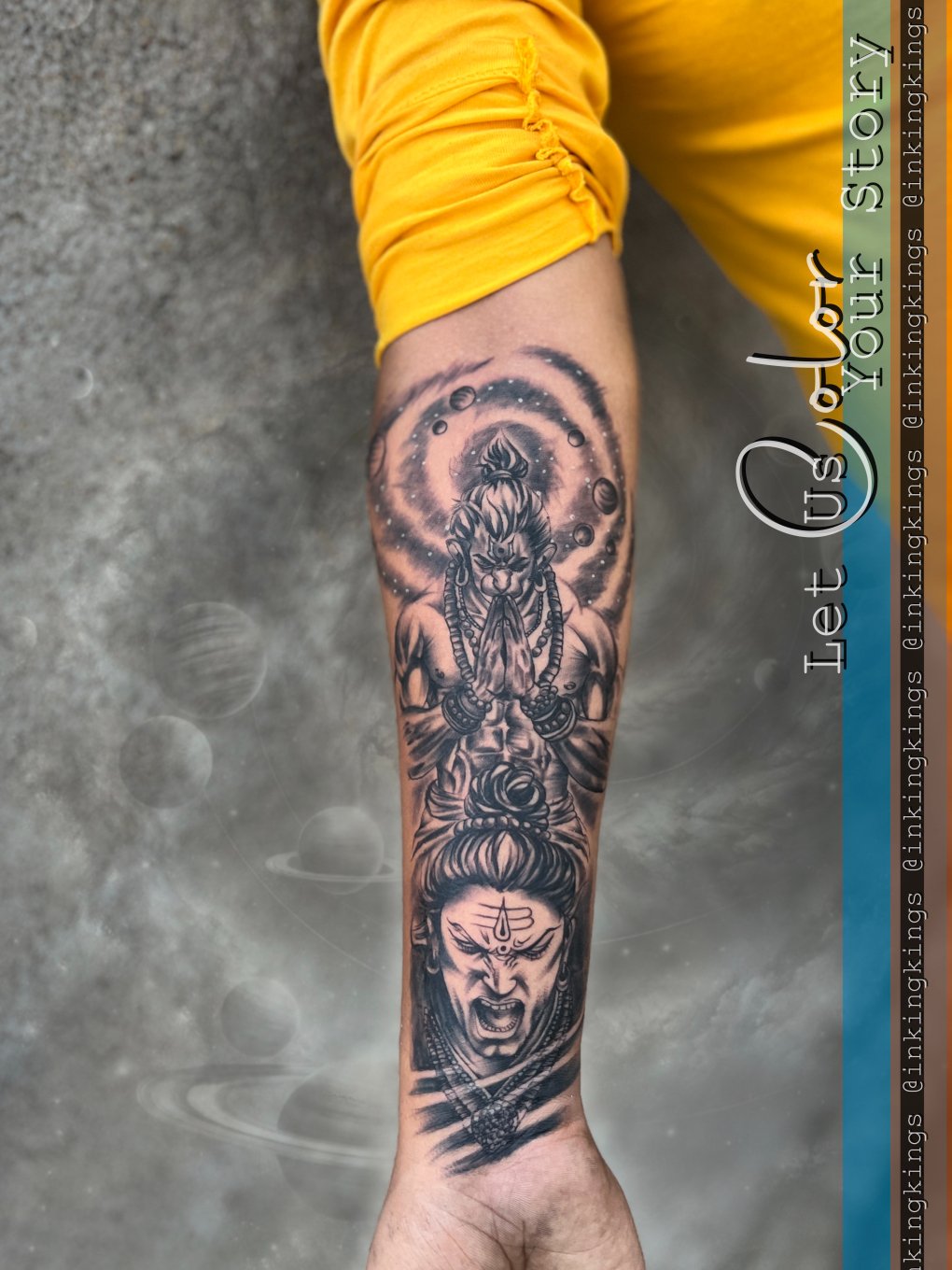 black sleeve tattoo in Pune